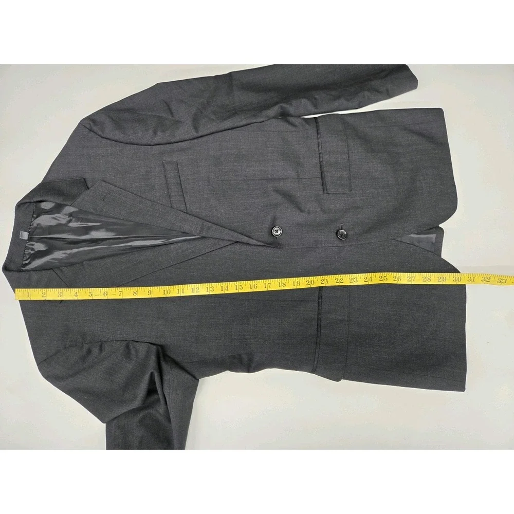 Bonobos Men's Slim Fit 2 Button Wool Blend‎ Blazer 15400 Charcoal Size 40R